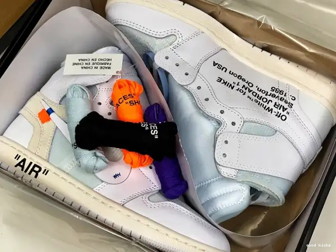 Cheap White High Air 1 Jordan Off-White AQ0818-100 Retro 0505